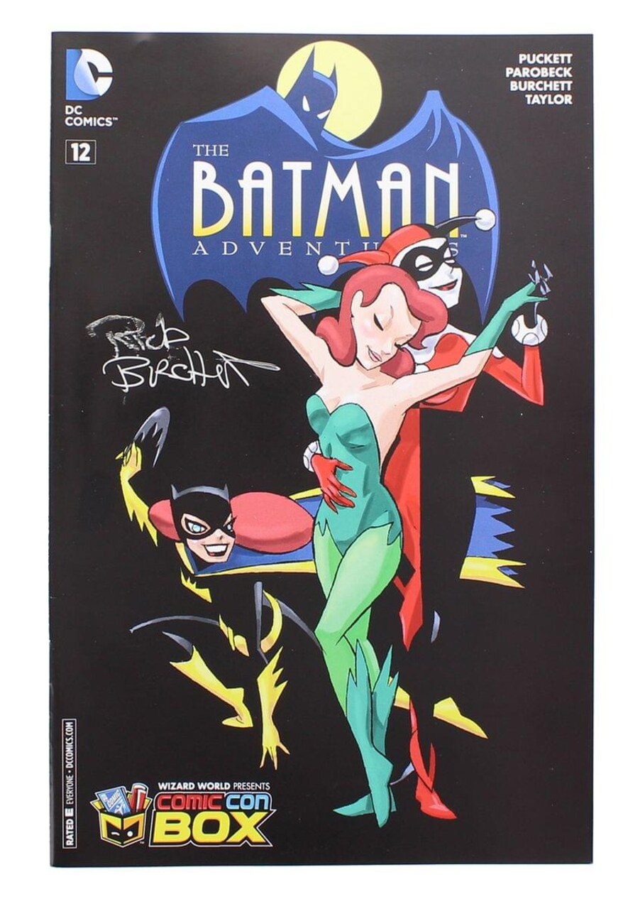 DC Comics Batman Adventures #12 | Comic Con Box Color Cover | AUTOGRAPHED - Rick Burchett